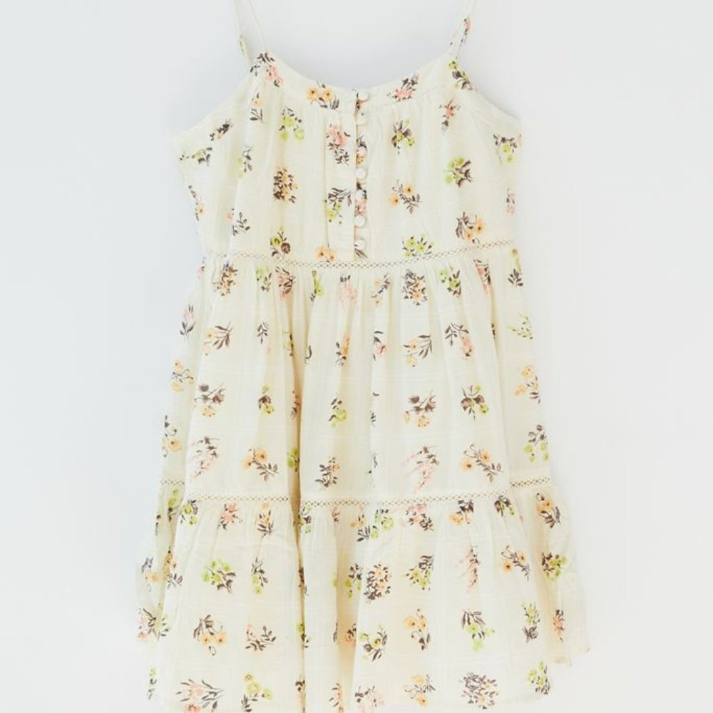 NWT Urban Outfitters Honey Tiered Frock Mini Dress